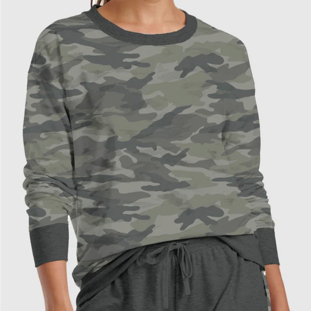 Splendid camo two-piece PJ set